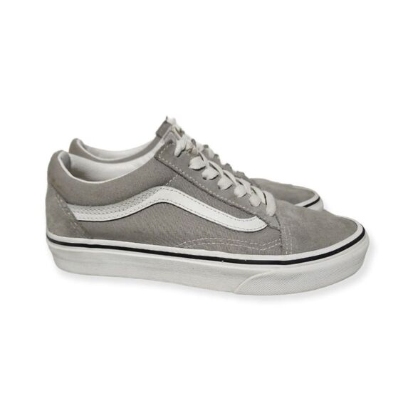 Vans Shoes - Vans Off The Wall Mens 4 Old Skool Skate Shoes Gray 508731 Low‎ Top Women 5